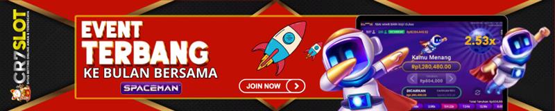CR7SLOT EVENT TERBANG BERSAMA SPACEMAN